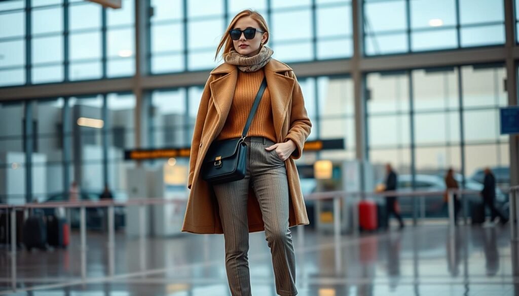 Chic Travel Outfit