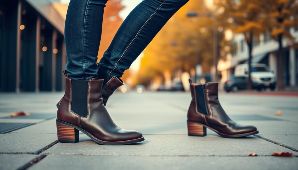 ankle boots with skinny jeans