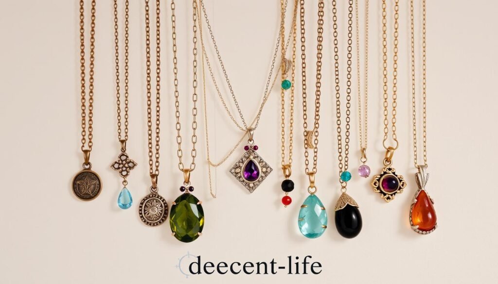 layered pendant necklaces