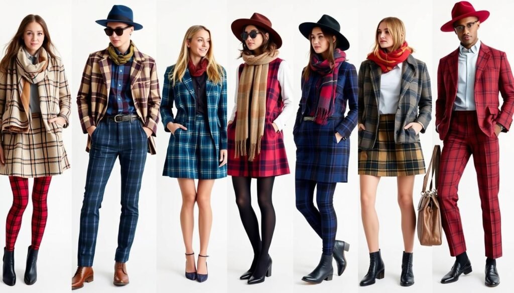 plaid outfits