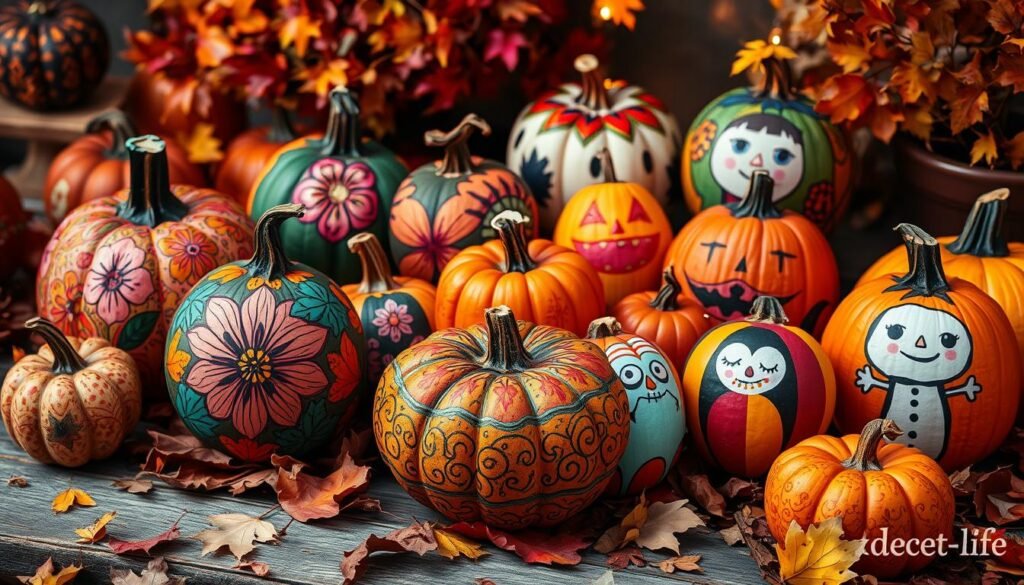 5 easy pumpkin painting ideas and tips for thansksgiving