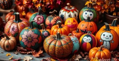 5 easy pumpkin painting ideas and tips for thansksgiving