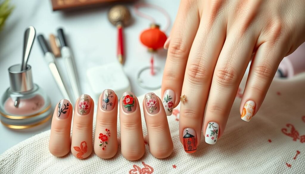 Asian Nail Designs