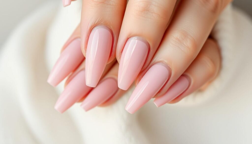 Blush Nail Trend