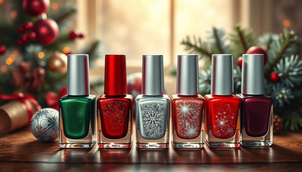 Christmas nail colors