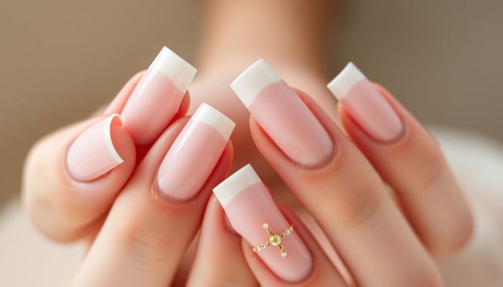 French tip elements