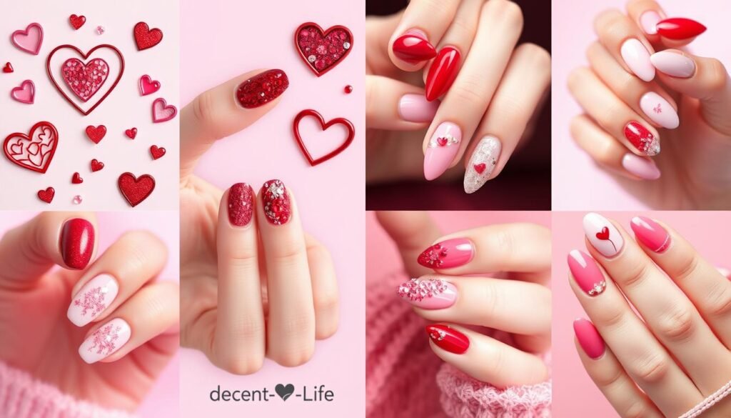 Heart Nails