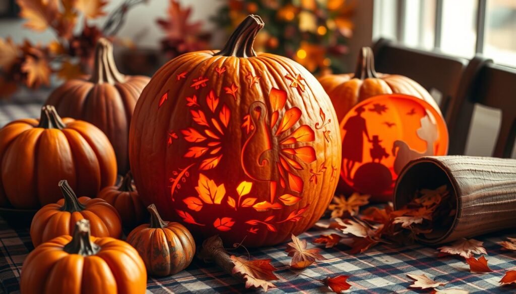 Thanksgiving pumpkin carving ideas