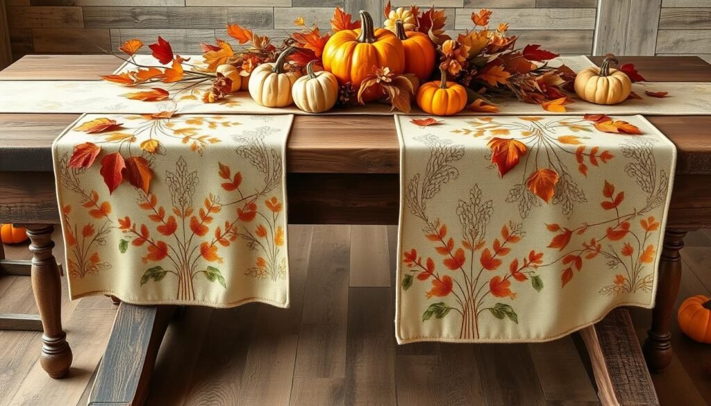 harvest table runners