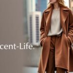 long coat and trousers for women