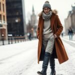 long jacket winter outfit