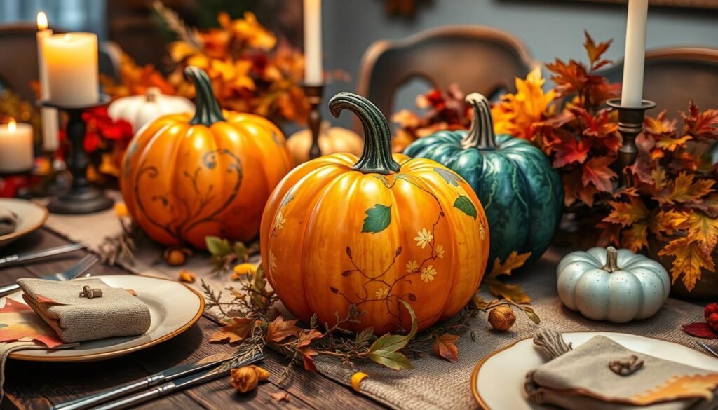 pumpkin centerpieces