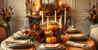 thanksgiving tablescapes,thanksgiving table settings,fall table settings