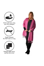 Pashmina and Silk Wrap - Cashmere Boutique