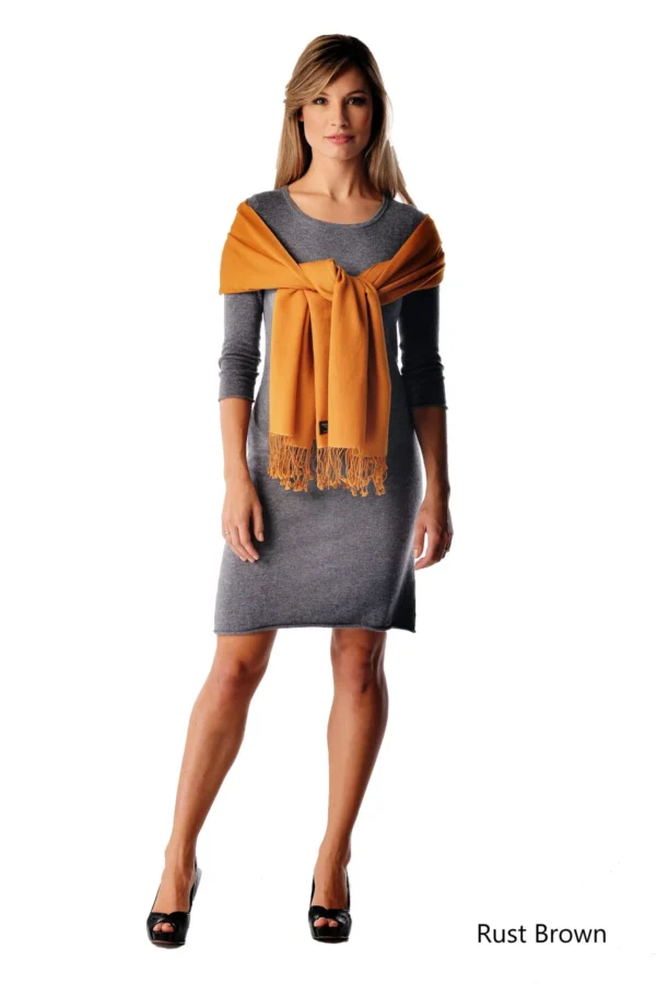 Pashmina and Silk Wrap - Cashmere Boutique