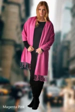 Pashmina and Silk Wrap - Cashmere Boutique