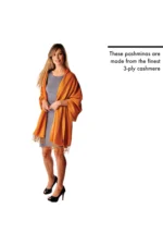 Pashmina and Silk Wrap - Cashmere Boutique