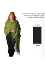 Pashmina and Silk Wrap - Cashmere Boutique