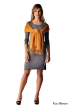 Pashmina and Silk Wrap - Cashmere Boutique
