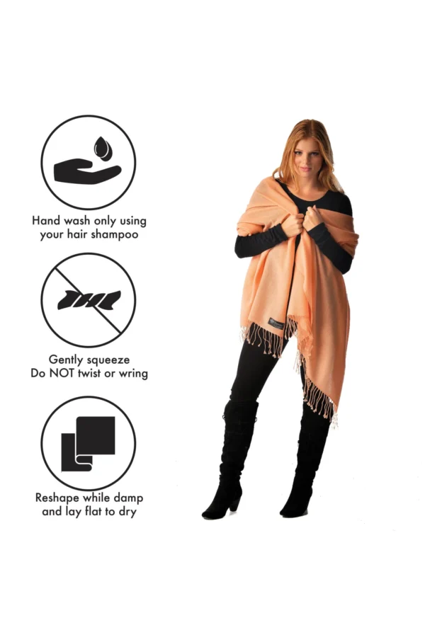 Pure Cashmere Shawl - Cashmere Boutique