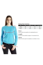 Womens Crew Neck Cashmere Sweater - Cashmere Boutique