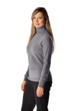 Womens Pure Cashmere Turtle Neck Sweater - Cashmere Boutique