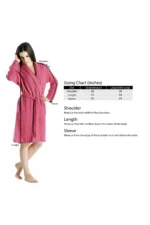 Womens Short Robe in Pure Cashmere - Cashmere Boutique