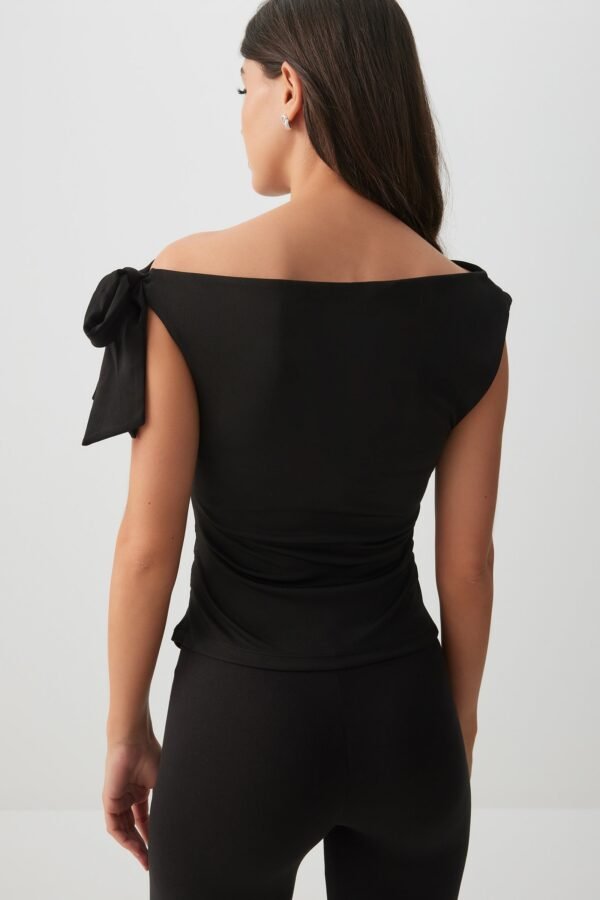 Asymmetrical Off Shoulder Top