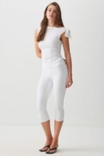 Asymmetrical Off Shoulder Top