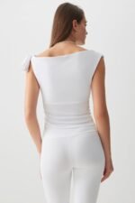 Asymmetrical Off Shoulder Top