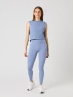Borg Cropped Tank Top