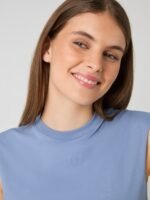Borg Cropped Tank Top