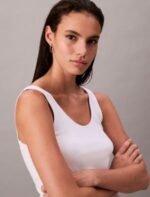 Liquid Cotton Scoop Tank Top