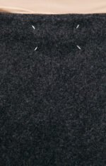 Grey wool skirt