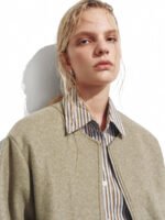 2 In 1 Balloon Hem Jackets