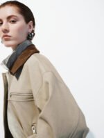 Contrast Collar Bomber Jackets