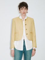 Crew Neck Straight Jacket