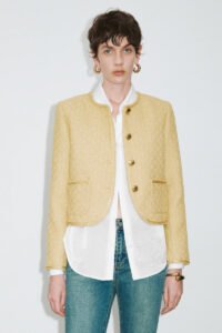 Crew Neck Straight Jacket