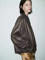 Loose Vegan Leather Jackets