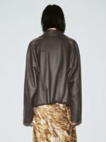 Loose Vegan Leather Jackets