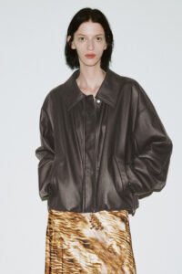 Loose Vegan Leather Jackets