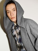 Oversize Hooded Bomber Jackets