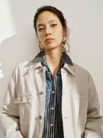 Patch Pockets Button Up Denim Jackets