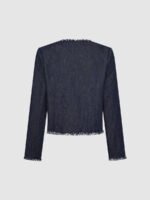 Tailored Contrast Trim Denim Jackets