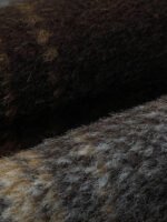 Zip Up Loose Check Wool Blend Jackets